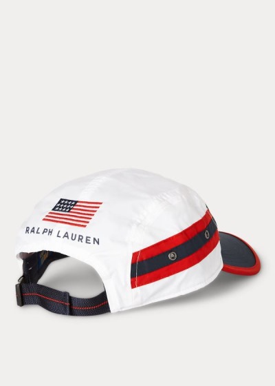 Men's Polo Ralph Lauren Flag Shield Five-Panel Caps | 123985WBU